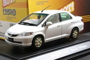 Gu 1/43 z_ tBbg AA 2002 ^tF^zCgEbbro 1:43 Honda Fit Aria 2002 Taffeta White