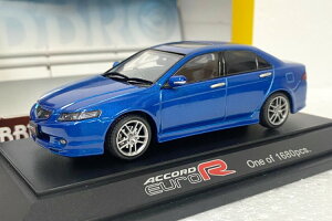 �G�u�� 1/43 �z���_ �A�R�[�h ���[�� R CL7 �A�L���� TSX �u���[Ebbro 1:43 HONDA Accord Euro R CL7 Acura TSX Blue