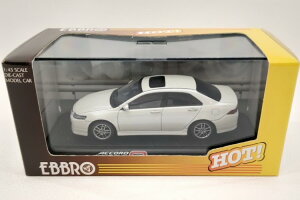 �G�u�� 1/43 �z���_ �A�R�[�h ���[��R CL7 �z���C�g�p�[��Ebbro 1:43 HONDA Accord Euro R CL7 Acura TSX Blue