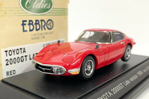 Gu 1/43 g^ 2000GT N[y Cg tFCXtg 1968 bhEBBRO 1:43 TOYOTA 2000GT COUPE LATE FACELIFT 1968 RED