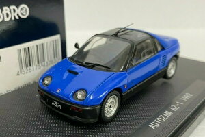 エブロ 1/43 マツダ オートザム AZ-1 JDMバージョン ガルウィングドア ブルーEBBRO 1:43 MAZDA AUTOZAM AZ-1 JDM VERSION GULLWING DOORS OPEN BLUE