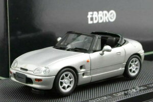�G�u�� 1/43 �X�Y�L �J�v�`�[�m 1991 ���^���b�N�V���o�[Ebbro 1:43 Suzuki Cappuccino 1991 Metallic Silver