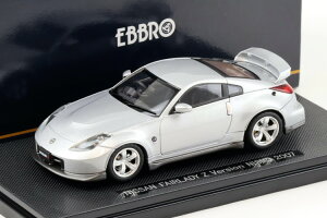 Gu 1/43 Y tFAfBZ o[WjX 2007 Z33 Vo[^bNEbbro 1:43 Nissan Fairlady Z Version Nismo 2007 silver metallic