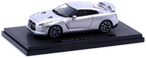�G�u�� 1/43 ���Y GT-R �u���b�N �G�f�B�V���� �V���o�[EBBRO 1:43 NISSAN GT-R Black edition SILVER
