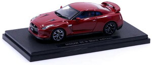 �G�u�� 1/43 ���Y GT-R �u���b�N �G�f�B�V���� ���b�hEBBRO 1:43 NISSAN GT-R Black edition RED