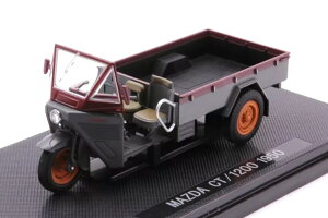 エブロ 1/43 マツダ CT/1200 3ホイール オープントップ 1950 グレー/ブラウンEBBRO 1:43 Mazda CT/1200 3-Wheel Open Top 1950 grey/brown