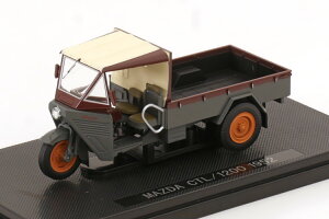 Gu 1/43 }c_ CTL/1200 3zC[ N[Yh gbv 1952 O[/uEEBBRO 1:43 Mazda CTL/1200 3-Wheel Closed Top 1952 grey/brown