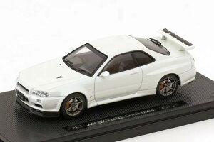 �G�u�� 1/43 ���Y �X�J�C���C�� GT-R R34 V�X�y�b�N 2 �z���C�gEbbro 1:43 Nissan Skyline GT-R R34 Vspec II white