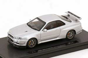 Gu 1/43 Y XJCC GT-R R34 VXybN 2 Vo[Ebbro 1:43 Nissan Skyline GT-R R34 Vspec II silver