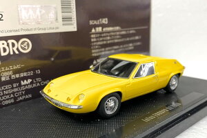 �G�u�� 1/43 ���[�^�X ���[���b�p S2 1968 �C�G���[EBBRO 1:43 Lotus Europa S2 1968 Yellow