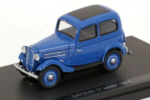 Gu 1/43 Y _bgT 17^ Z_ 1938 u[Ebbro 1:43 Nissan Datsun 17 Sedan 1938 blue