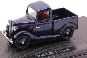 �G�u�� 1/43 �_�b�g�T�� 17 �s�b�N�A�b�v�g���b�N �_�[�N�u���[ 1938Ebbro 1:43 Datsun 17 Pick-Up Truck Dark Blue 1938