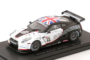 Gu 1/43 Y GT-R XE p[ GT #22 FIA Ohc[OI茠 2010 Hughes/CampbellEbbro 1:43 Nissan GT-R Sumo Power GT No22 FIA GT Championship 2010 Hughes/Campbell