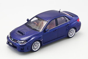 Gu 1/43 Xo CvbT WRX STI 4hA ACu[EBBRO 1/43 SUBARU IMPREZA WRX STI 4DOOR A-Line BLUE
