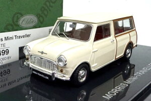 Gu 1/43 [X ~j gx[ N[p[ zCgEbbro 1:43 Morris Mini Traveller Cooper White