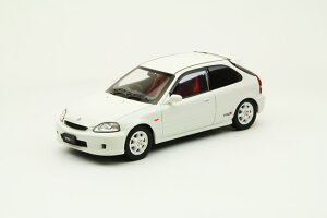 Gu 1/43 VrbN ^Cv R EK9 @zCg Honda Civic Type R EK9 late version (WHITE)