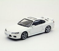 ＜中古・美品＞エブロ 1/43 日産 シルビア スペックR S15 1999 ホワイト EBBRO NISSAN Silvia spec-R