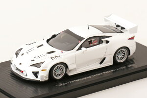 Gu 1/43 NTX LFA eXgJ[ juNN24 2012 zCgEbbro 1:43 Lexus LFA Test Car 24h Nuerburgring 2012 white
