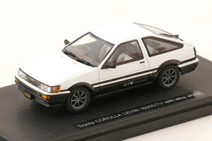 Gu 1/43 g^ J[ r 1600 GTV ACzC[ zCg/ubNEBBRO 1:43 Toyota Corolla Levin 1600 GTV with alloy wheel White/Black