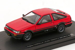 Gu 1/43 g^ J[ r 1600 GTV ACzC[ bh/ubNEBBRO 1:43 Toyota Corolla Levin 1600 GTV with alloy wheel Red/Black