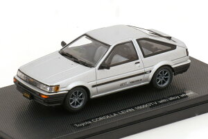 Gu 1/43 g^ J[ r 1600 GTV ACzC[ Vo[EBBRO 1:43 Toyota Corolla Levin 1600 GTV with alloy wheel silver