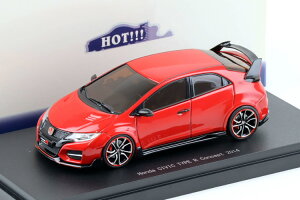 Gu 1/43 z_ VrbN ^Cv R RZvg 2014 bhEbbro 1:43 Honda Civic Type R Concept 2014 red