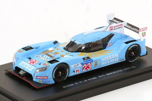 Gu 1/43 Y GT-R LM jX #23 E}24ԃ[X 2015 }`FX^[VeB FC Chilton/Mardenborough/PlaEbbro 1:43 Nissan GT-R LM Nismo N23 24h Le Mans 2015 Manchester City FC Chilton/Mardenborough/Pla