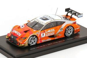 Gu 1/43 GlIX TXeBi NTX RC F #6 X[p[ GT 500 2015 Rd.1 R Oshima/KunimotoEbbro 1:43 ENEOS SUSTINA Lexus RC F No6 Super GT 500 2015 Rd.1 Okayama Oshima/Kunimoto