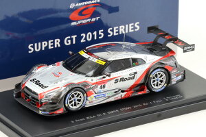 �G�u�� 1/43 ���Y GT-R #46 �X�[�p�[ GT500 S ���[�h ���[�� GT-R 2015 Rd.4 �x�m MotoyamaEbbro 1:43 Nissan GT-R #46 Super GT500 S Road MOLA GT-R 2015 Rd.4 Fuji Motoyama