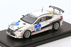 Gu 1/43 NTX RC #187 juNN 24 [X 2015 Kinoshita/Sato/Gamo/MatsuiEbbro 1:43 LEXUS RC N187 Nurburgring 24 hour Race 2015 Kinoshita/Sato/Gamo/Matsui
