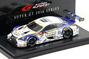 Gu 1/43 L[p[ gX NTX RC F #37 X[p[GT GT500 2016 Rd.2 xmEbbro 1:43 KeePer TOMfS LEXUS RC F N37 SUPER GT GT500 2016 Rd.2 Fuji