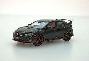 Gu 1/43 z_ VrbN ^CvR 2017 NX^ oNEp[Ebbro 1:43 HONDA CIVIC TYPE R 2017 Crystal Balck Pearl