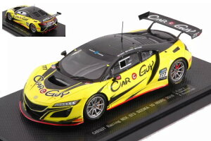 Gu 1/43 J[KC[VO NSX GT3 #777 鎭10ԑϋv[X 2018 Kei Cozzolino/Takeshi Kimura/Naoki YokomizoEbbro 1:43 CARGUY Racing NSX GT3 #777 10h Suzuka 2018 Kei Cozzolino/Takeshi Kimura/Naoki Yokomizo