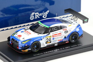 Gu 1/43 X[{h YԑwZ GT-R #24 X[p[ϋv 2018Ebbro 1:43 ThreeBond Nissan GT-R No24 Super Taikyu 2018