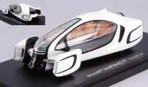 �G�u�� 1/43 I to P �C���p�N�g �R���Z�v�g�J�[ �z���C�gEbbro 1:43 I to P Impact Concept Car white