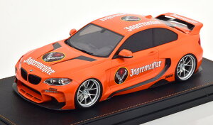 GLM 1/18 BMW M235i ダーウィン プロ MTC ブラック セイルズ ワイドボディ 2018 イエーガーマイスターGLM 1:18 BMW M235i Darwin Pro MTC Black Sails Widebody 2018 Jaegermeister
