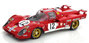 GMP 1/18 tF[ 512M #12 E}24ԑϋv[X 1971 624 GMP 1:18 Ferrari 512M #12 24h Le Mans 1971 Posey/Adamowicz Limited Edition 624 pcs