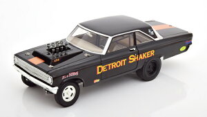 GMP/ACME 1/18 ダッジ AWB デトロイト シェイカー 1965 ブラック 726台限定GMP/ACME 1:18 Dodge AWB Detroit Shaker 1965 black Limited Edition 726 pcs
