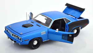 GMP/ACME 1/18 vX w~N[_ 1971 u[ 240GMP/ACME 1:18 Plymouth Hemi Cuda 1971 blau/schwarz Limited Edition 240 pcs.