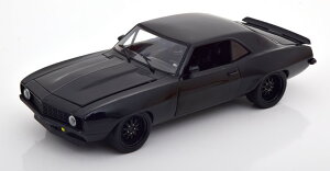 GMP/ACME 1/18 V{[ J} RrNg 1969 ubN 606GMP/ACME 1:18 Chevrolet Camaro Convict 1969 black Limited Edition 606 pcs
