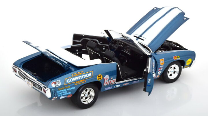 楽天市場】GMP/ACME 1/18 シボレー シェベル Cabrio Briggs ドラッグ  