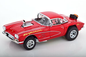 GMP/ACME 1/18 V{[ Rxbg KbT[ 1961 bh^bN 354 J GMP/ACME 1:18 Chevrolet Corvette Gasser 1961 redmetallic Limited Edition 354 pcs