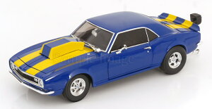 GMP/ACME 1/18 シボレー カマロ Z/28 ドラッグ アウトローズ 1968 ブルー/イエロー 244台限定 開閉 GMP/ACME 1:18 Chevrolet Camaro Z/28 Drag Outlaws 1968 blue/yellow Limited Edition 244 pcs