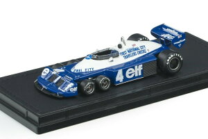 GP Replicas 1/43 ティレル P34 シックスホイール #4 フォーミュラ1 1977 パトリック・デパイユ 500台限定GP-REPLICAS 1:43 Tyrrell P34 Six Wheels #4 formula 1 1977 Patrick Depailler Limited Edition 500 pcs.