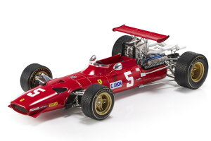 GP Replicas 1/18 tF[ F1 312 XN[fA #5 2CMXGP 1968 NXEGC V[P[XtGP-REPLICAS 1:18 FERRARI F1 312 SCUDERIA FERRARI N 5 2nd BRITISH GP 1968 CHRIS AMON WITH SHOWCASE