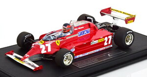 GP Replicas 1/18 tF[ 126 CK D iROv 1981 Bk[ tBMAt V[P[Xt 500GP Replicas 1:18 Ferrari 126 CK Winner GP Monaco 1981 Villeneuve with driver figure and ShowCase Limi
