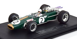 GP Replicas 1/18 uo F1 BT24 REPCO #2 3rd LVRGP fjXEn tBMAt 1967 V[P[XtGP-REPLICAS 1/18 BRABHAM F1 BT24 REPCO N 2 3rd MEXICO GP DENIS HULME (with pilot figure) 1967 WORLD CHAMPION - CON VE