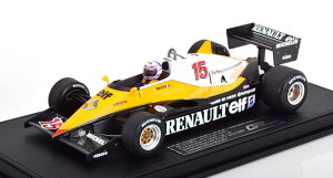 GP Replicas 1/18 m[ RE40 D tXGP 1983 Prost V[P[X hCo[tBMAt 500GP Replicas 1:18 Renault RE40 Winner GP France 1983 Prost with ShowCase and driver figure Limited 500 pcs