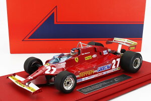 GP vJ 1/18 tF[ F1 126CX RvbNX^[{ #27 Or[`GP 1981 G.VILLENEUVE pCbgtBMAEV[P[Xt 250GP Replicas 1:18 FERRARI F1 126CX COMPREX TURBO N27 USA OVEST LONG