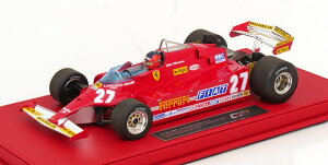 GPvJ 1/18 tF[ 126 CX #27 Or[`Ov USA 1981 Bk[ V[P[XEhCo[tBMAt 250GP Replicas 1:18 Ferrari 126 CX #27 GP Long Beach USA 1981 Villeneuve with dr